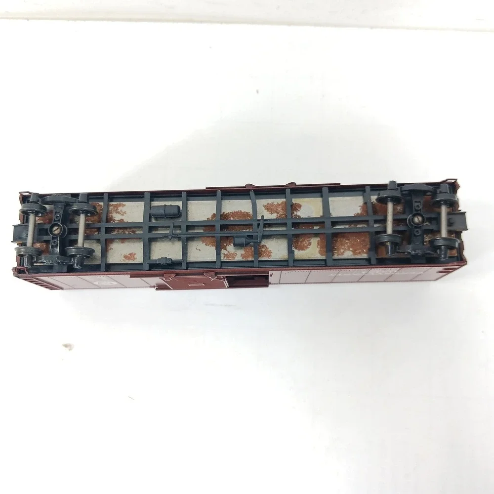 Athearn HO Scale Pennsylvania Railroad 50Ft Sgl Dr Box Car 5059 PRR 118489 Brown